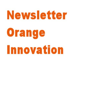 Newsletter orange innovation