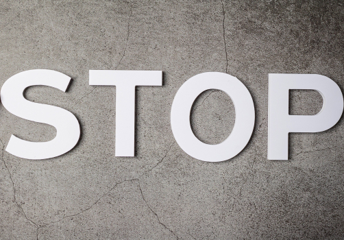 stop