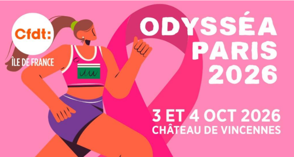 COURONS, MARCHONS AVEC LA CFDT ÎLE-DE-FRANCE CONTRE LE CANCER DU SEIN