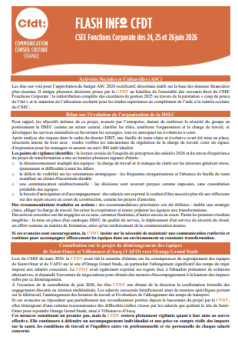 FLASH INFO du 20 mai 2026