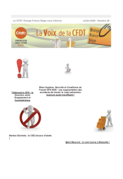 La Voix de la CFDT OFS : N°20