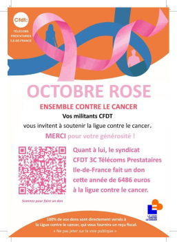OCTOBRE ROSE