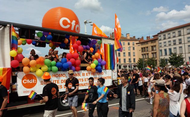 Marches des fiertés 2018 à Lyon
