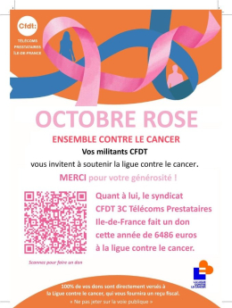 OCTOBRE ROSE