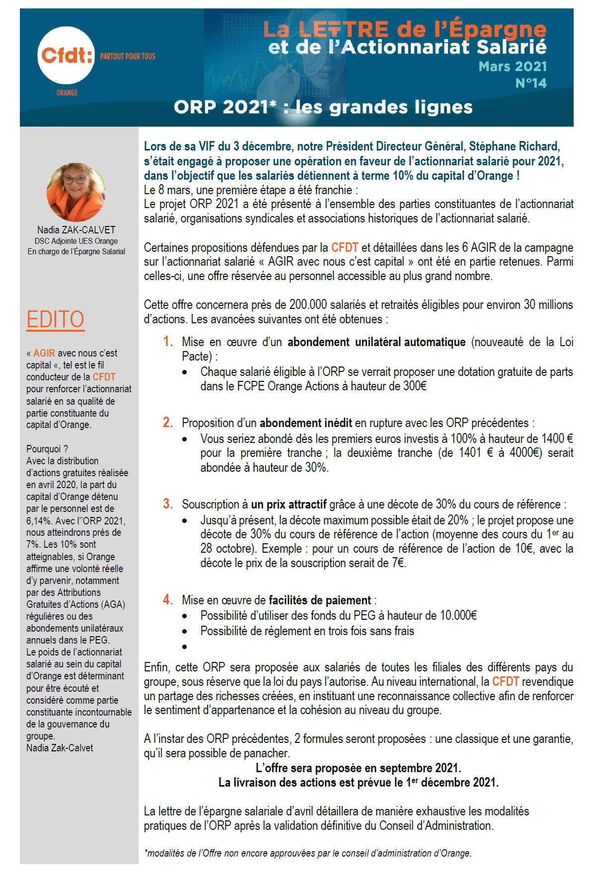 La Lettre De L'épargne Et De L'actionnariat Salarié - Mars 2021 | Le ...