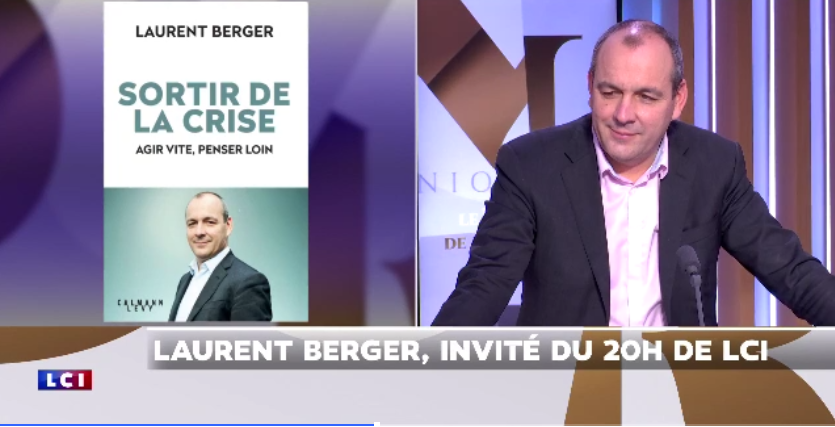Laurent Berger était l'invité du 20h de LCI le jeudi 7 janvier.