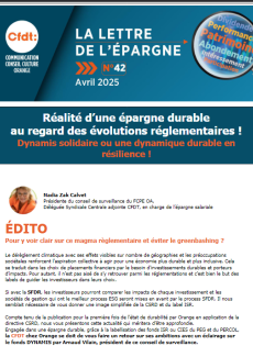 La lettre de l'épargne numéro 42