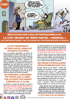 NÉGOCIATION POUR L’ÉGALITÉ PROFESSIONNELLE