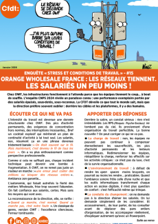 ORANGE WHOLESALE FRANCE : LES RESEAUX TIENNENT. LES SALARIÉS UN PEU MOINS !