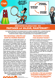 PARTAGER LA VALEUR, MAINTENANT !