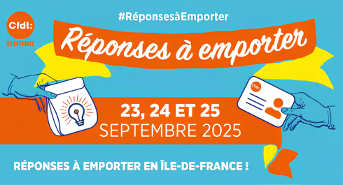 REPONSES A EMPORTER ! Le 23, 24 et 25 Septembre 2025