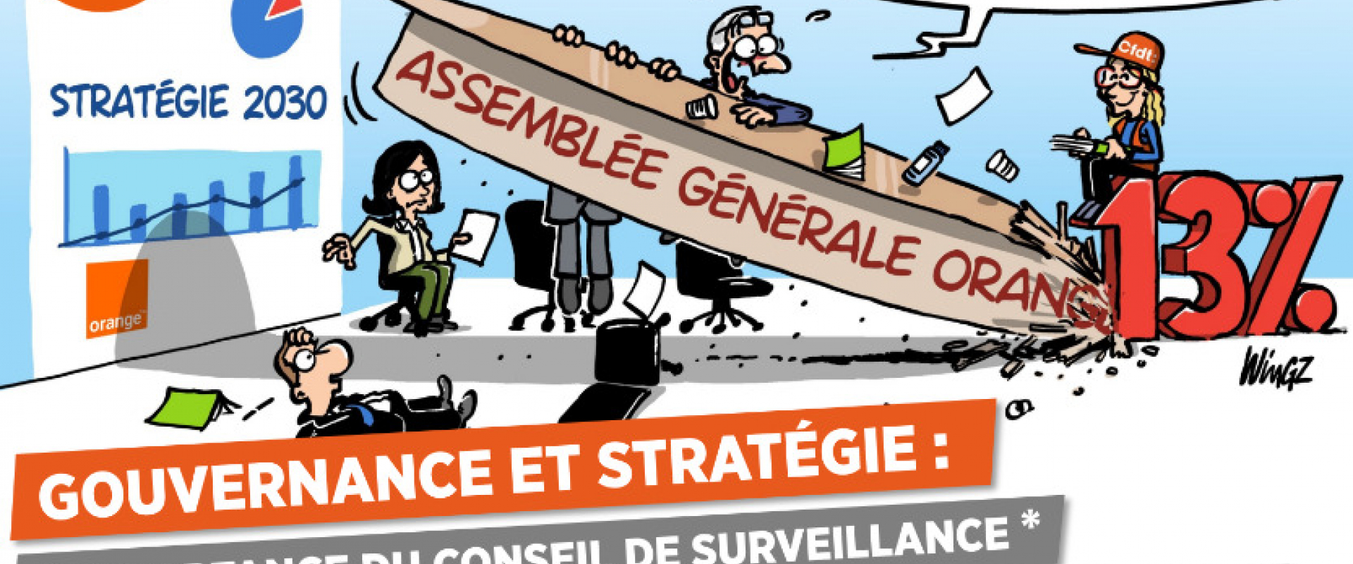 [ORANGE] GOUVERNANCE ET STRATEGIE : L'importance du conseil de surveillance* et de sa présence pour les salariés actionnaires.