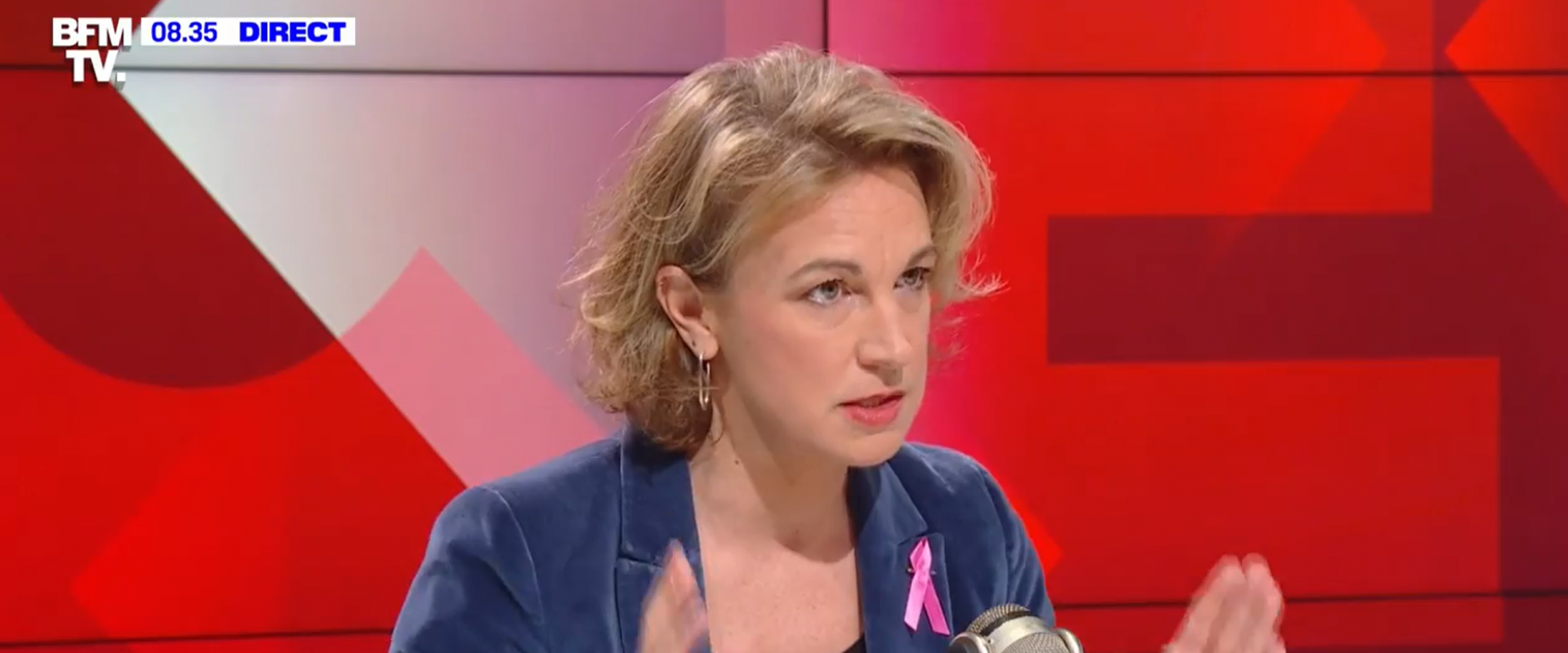 Marylise Léon était l'invitée de l'émission "Face à face" sur RMC et BFM TV