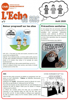 L'Echo du SRC - aout 2020