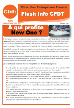 Direction Entreprises France Flash Info CFDT