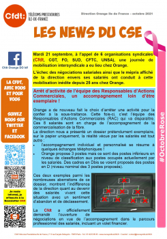 News du SCE