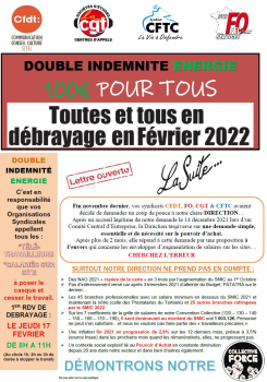 DOUBLE INDEMNITE ENERGIE 100€ POUR TOUS