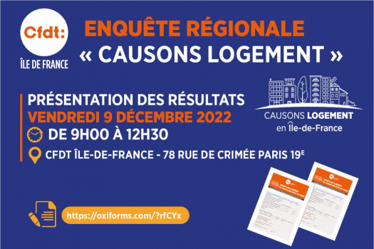 résultats de l'enquête régionale