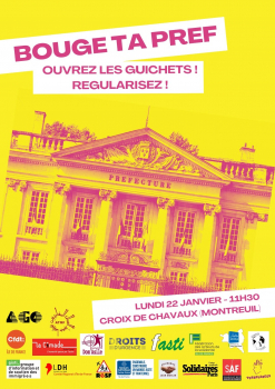 22 janvier préfecture montreuil 1