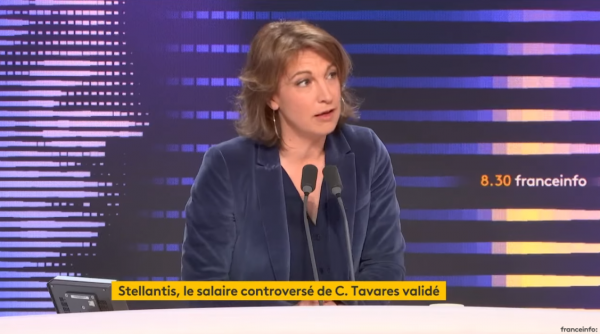 Marylise Léon, secrétaire générale de la CFDT était l'invitée du "8h30 franceinfo" du vendredi 19 avril 2024