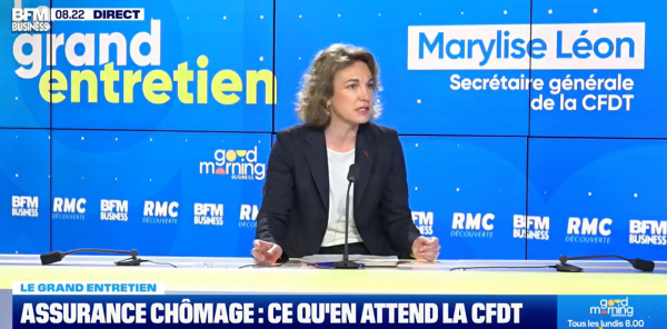 Marylise Léon (CFDT) : Assurance chômage, ce qu'en attend la CFDT 
