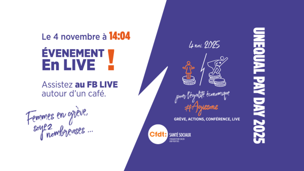 #4nov2025 - Journée de grève pour l'égalité salariale - #Agissons