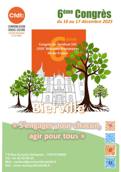 6éme CONGRES du S3C Télécoms Prestataires IDF