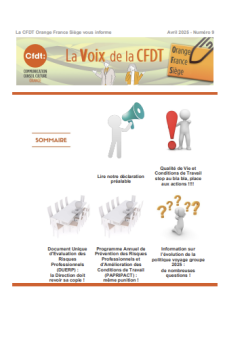 La Voix de la CFDT OFS 