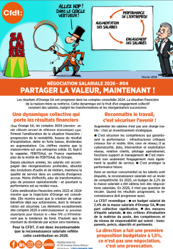 PARTAGER LA VALEUR, MAINTENANT !