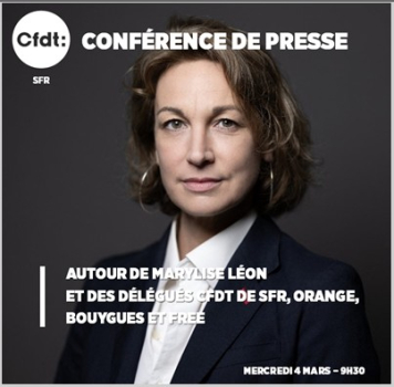 Marylise Léon, secrétaire générale de la CFDT